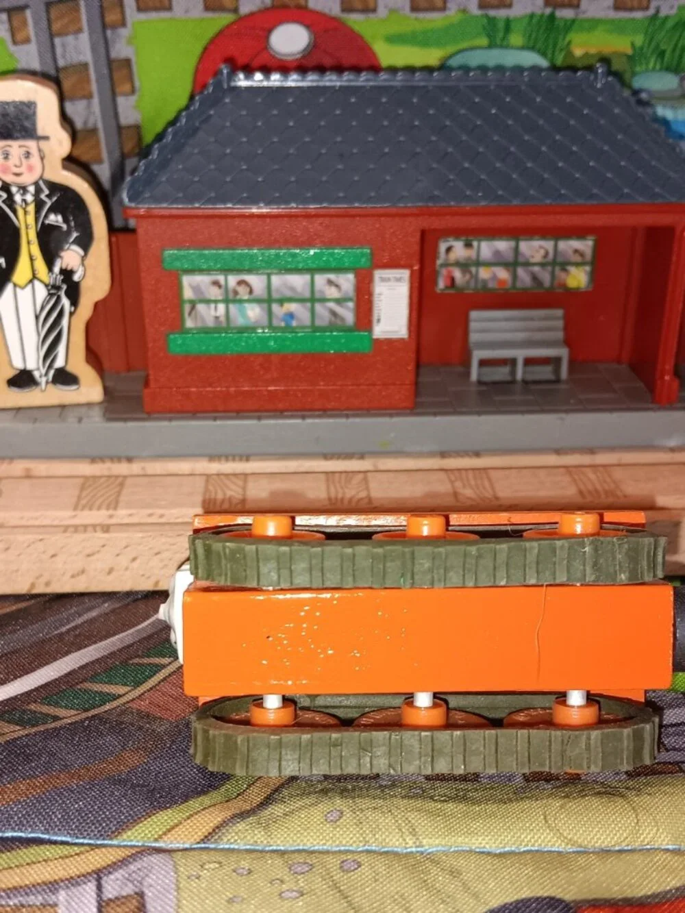 Thomas Wooden Railway Train Track Terence Tractor